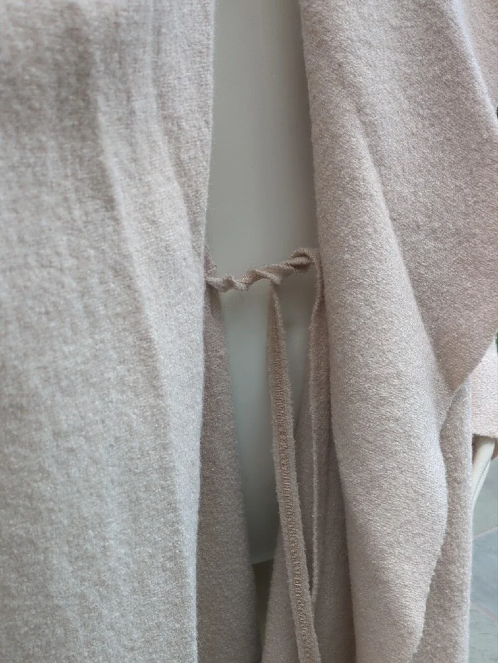 Harris Warf London Draped Open-Front Sweater Coat